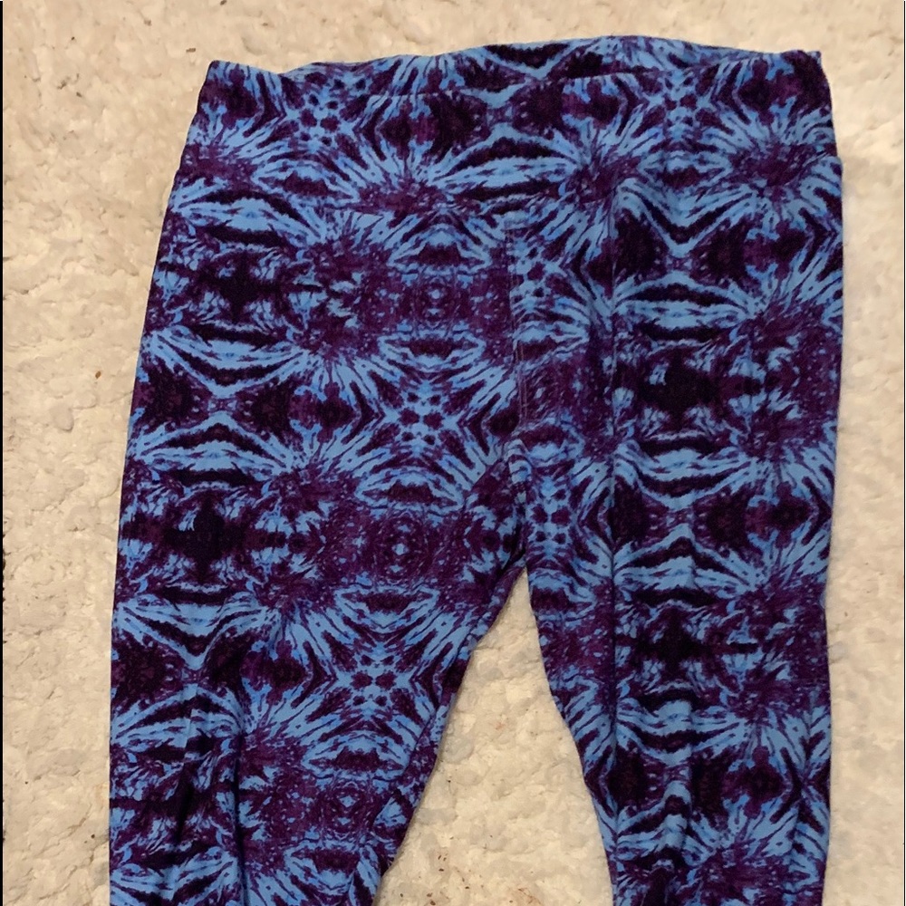 LuLaRoe tie dye leggings